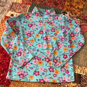Hanna Andersson Flower Fleece 5T!